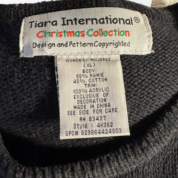 Vintage 90s Ugly Christmas Sweater XL - Picture 2 of 7